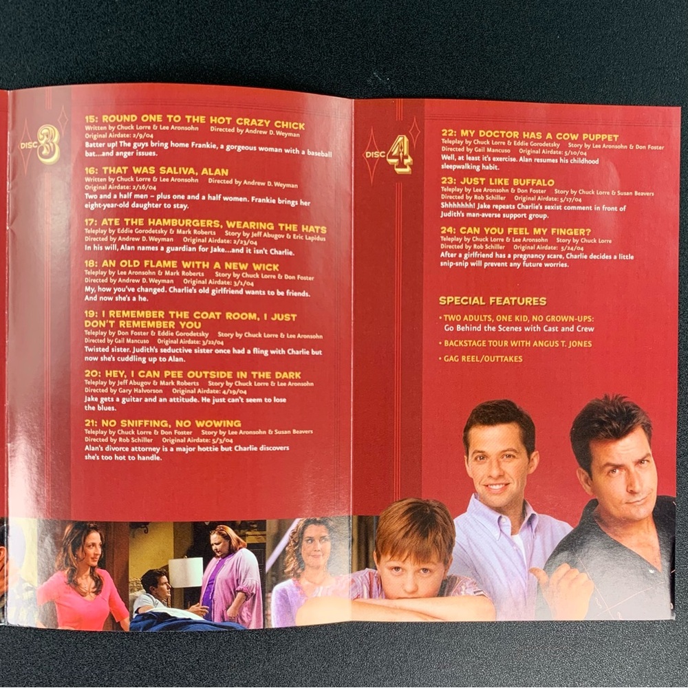 Two and a Half Men Complete Seasons 1 and 2 DVD Bundle Set. - Picture 7 of 16